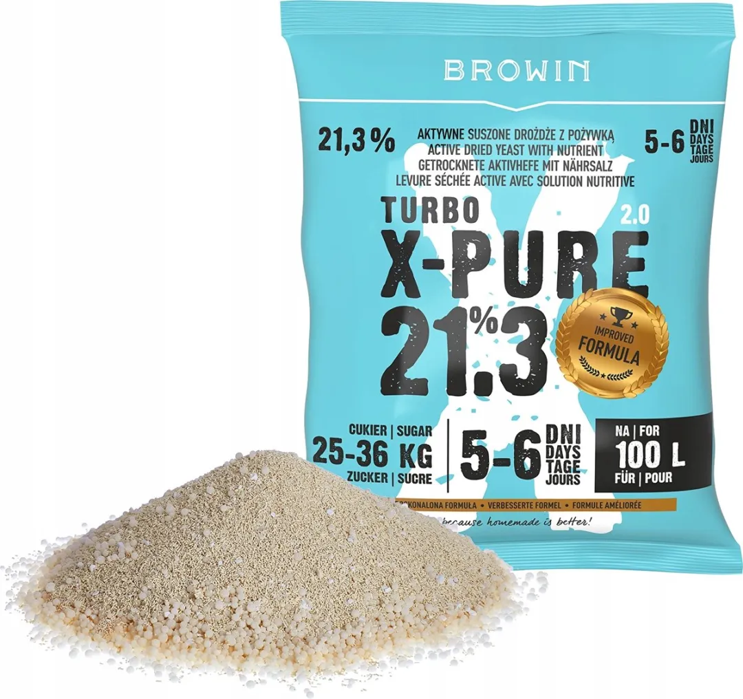 Browin Turbo X-Pure Gist 21,3% - 360g - Blauw