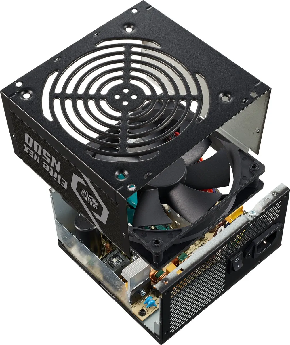 Cooler Master Elite NEX 500W MPW-5001-ACBN-BEU Voeding - Zwart