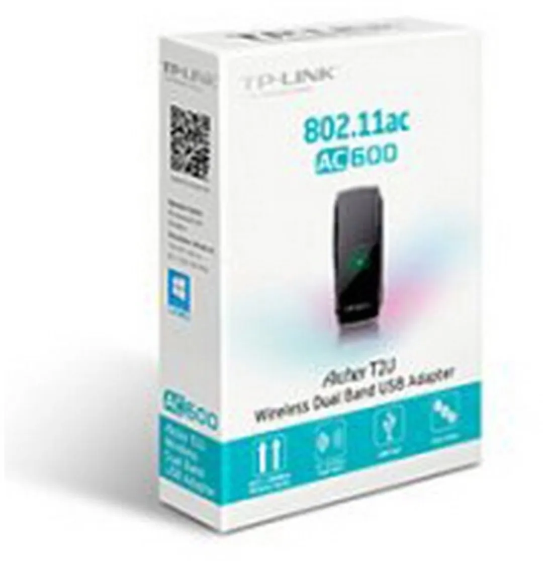 TP-Link Archer T2U WiFi USB-Adapter - Zwart