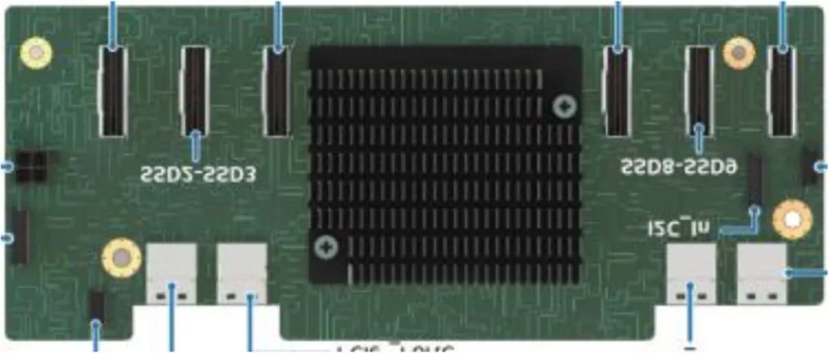 Intel CYPSWITCHMP Midplane Verbredingsplaat