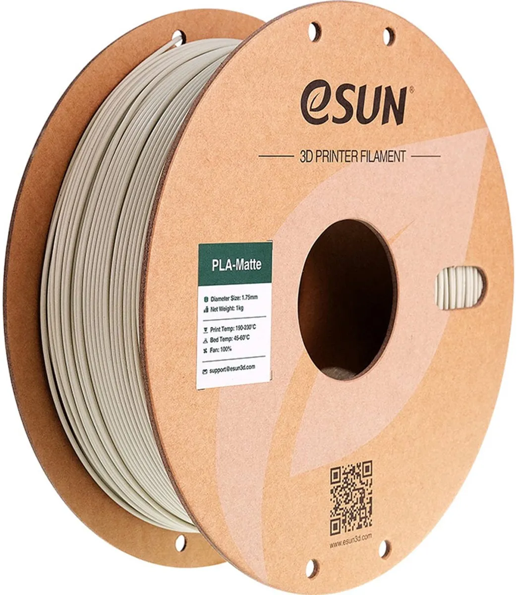 ESUN PLA-Matte Light Khaki 3D Printer Filament 1kg