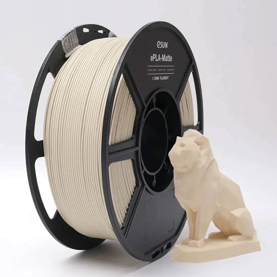 ESUN PLA-Matte Light Khaki 3D Printer Filament 1kg