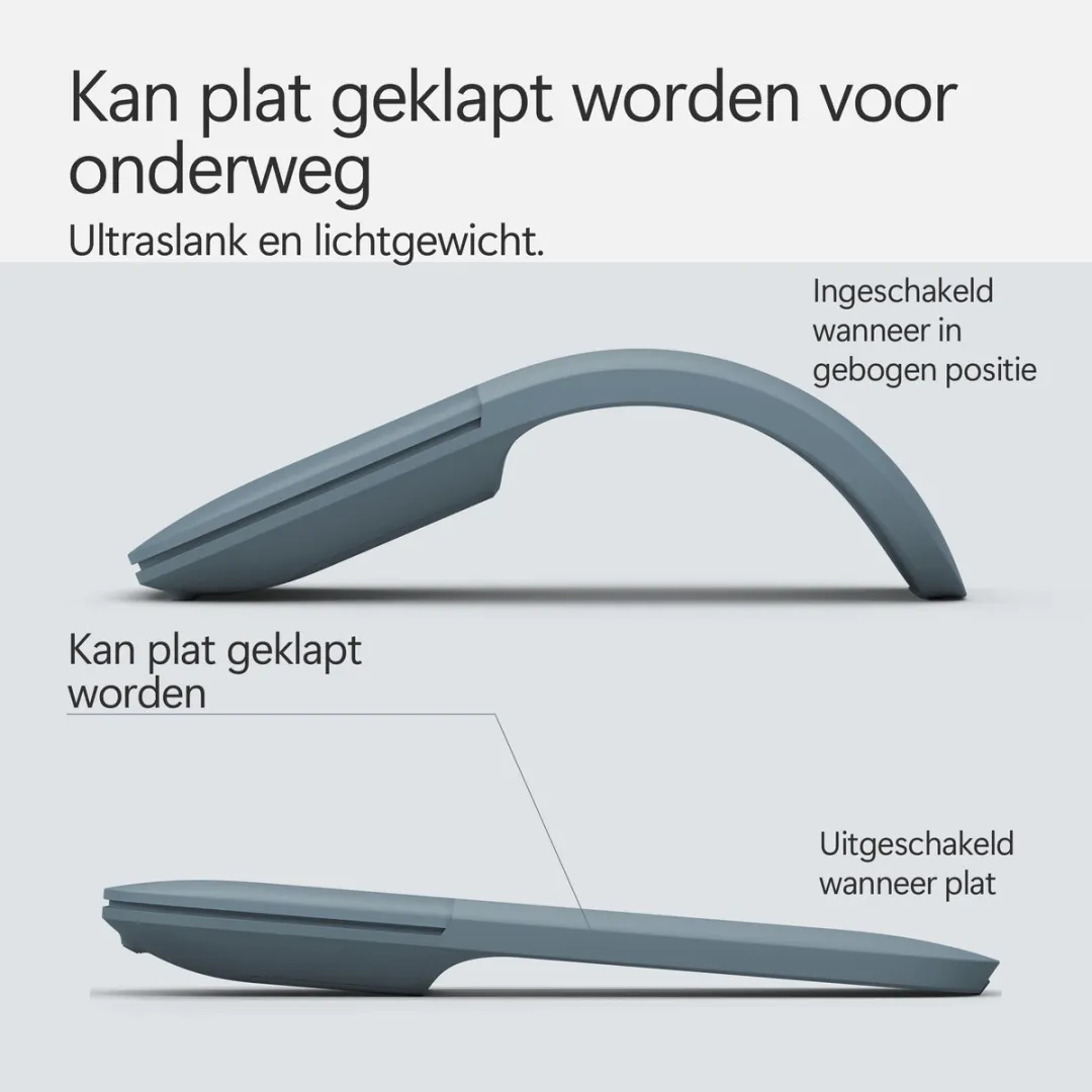 Microsoft Surface Arc Mouse EP2-32760 - Blauw