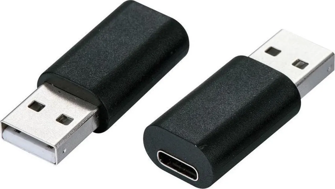 Value USB 2.0 Adapter 12.99.2995 - USB-A naar USB-C - Zwart