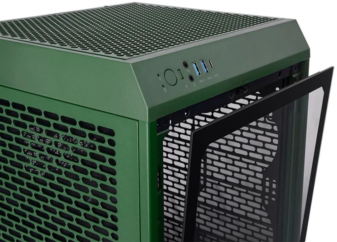 Thermaltake Tower 200 Mini Tower CA-1X9-00SCWN-00 - Groen