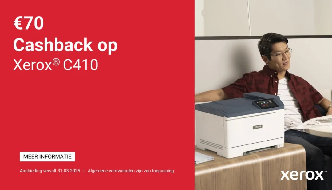 Xerox C410V_DN Kleur Laserprinter - 40 ppm - 251 Vel - afbeelding 6 van 6