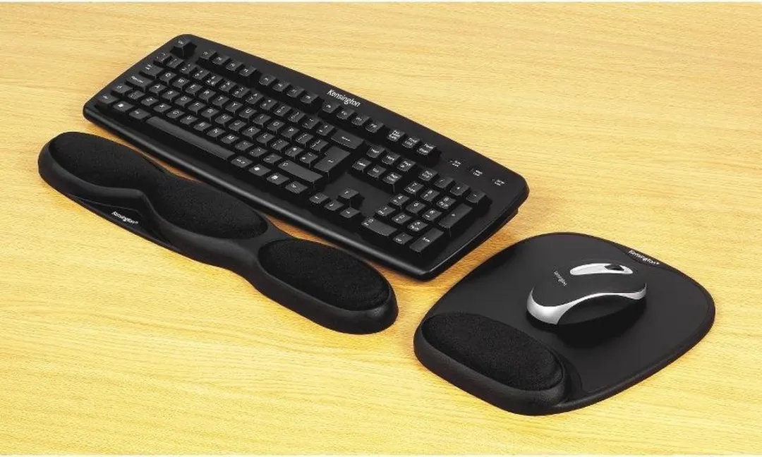 Kensington Ergonomische Muismat met Polssteun - Zwart