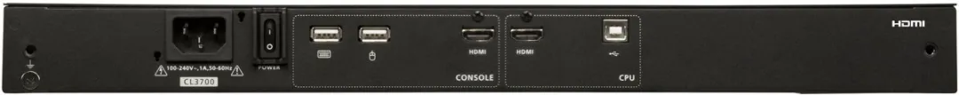 Aten CL3700NW Console USB HDMI - Frans Toetsenbord - Zwart - afbeelding 2 van 2