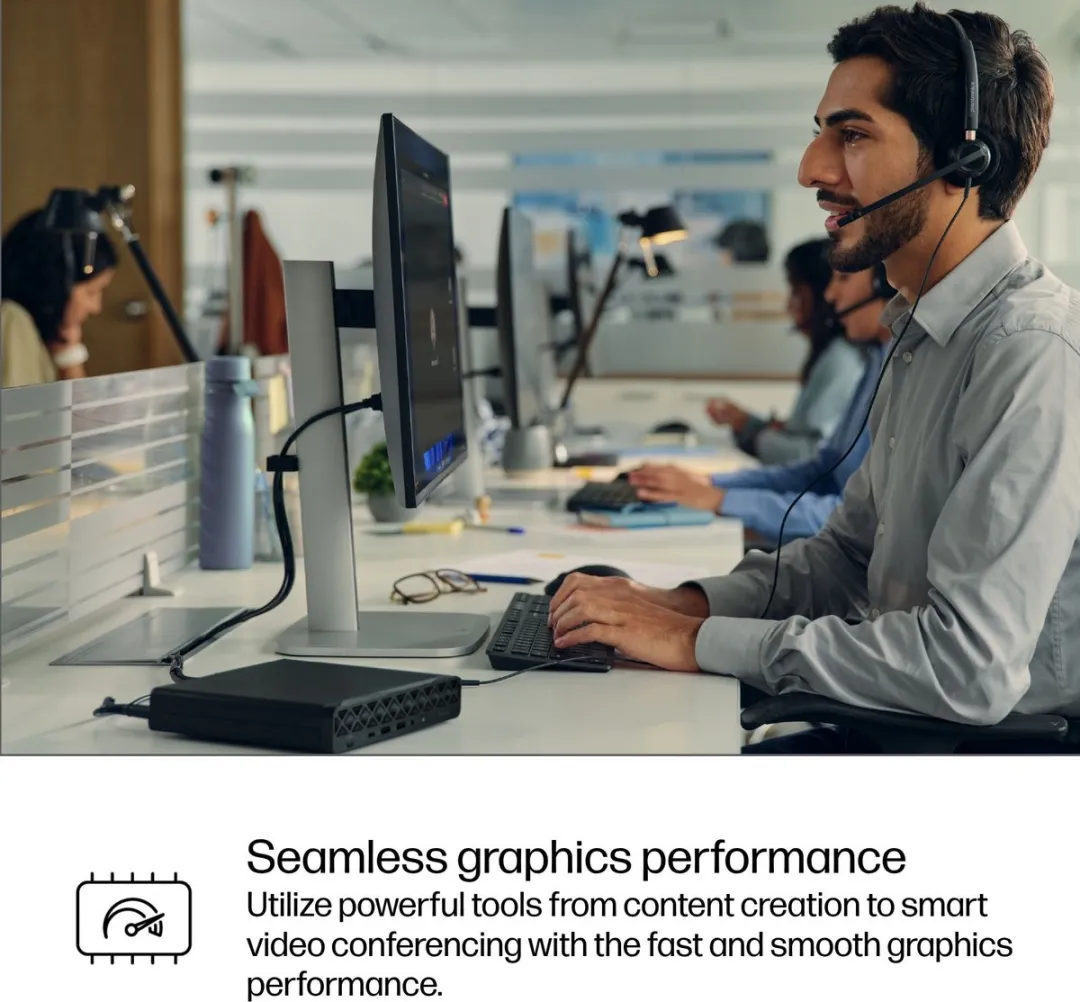 HP ProDesk 4 G1i AI Mini PC - Intel Core Ultra 7 265T - 16GB DDR5 - 1TB SSD - Zwart