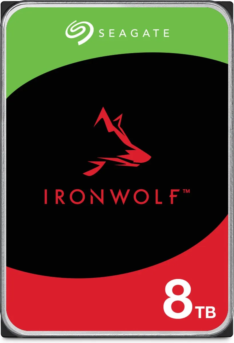 Seagate IronWolf ST8000VN004 Harde Schijf - 8TB