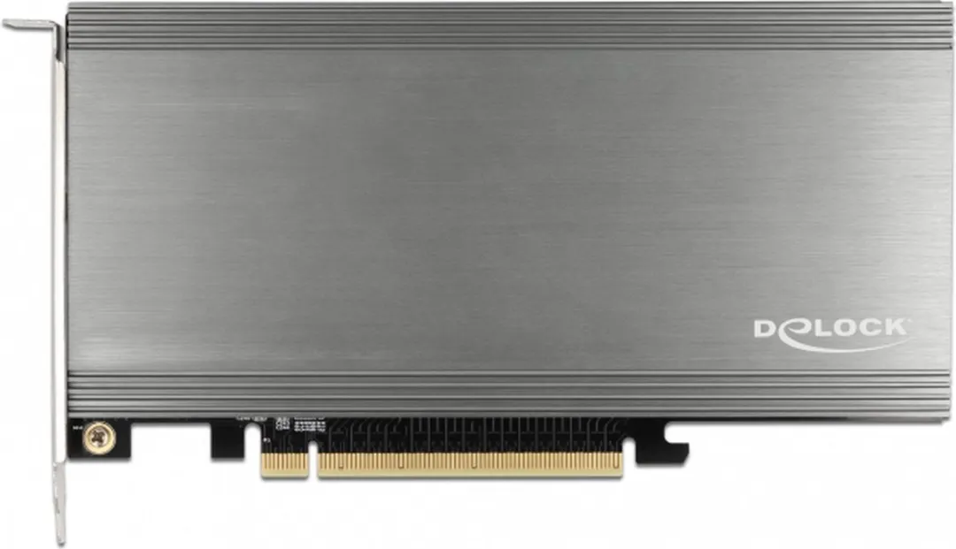 Delock PCIe X16 naar 4x M.2 NVMe Kaart - Zwart - afbeelding 6 van 6