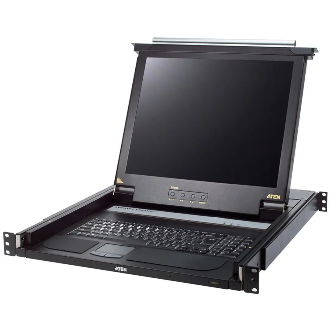 Aten CL1000M Rackconsole 17" 1280x1024 - 1U - Zwart