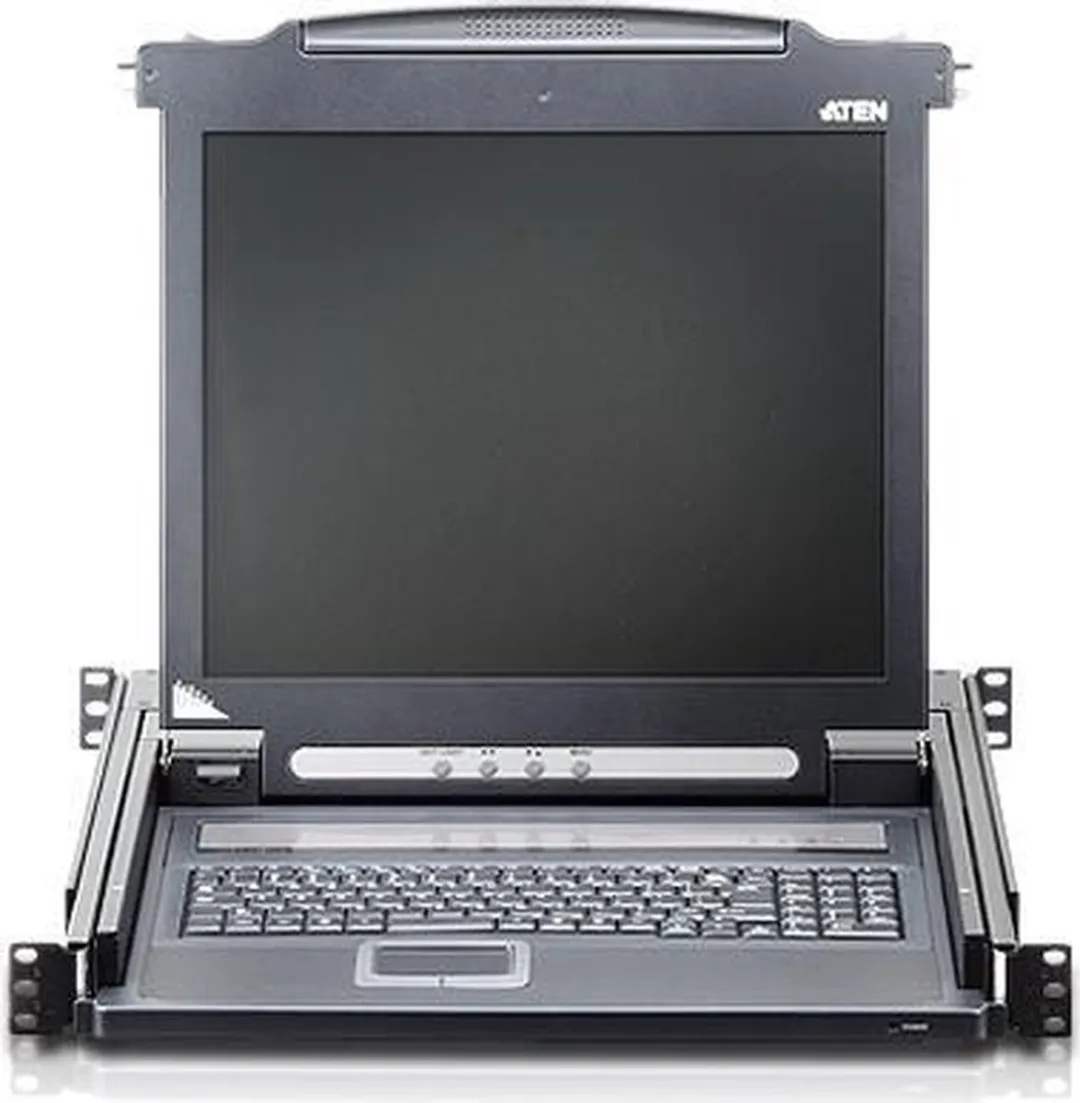 Aten CL1000M Rackconsole 17" 1280x1024 - 1U - Zwart