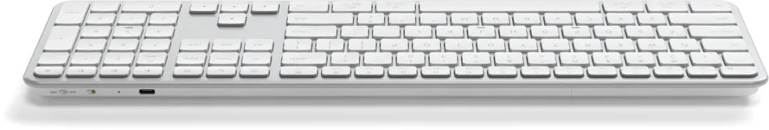 Satechi Slim EX3 ST-KEX3S-EN Draadloos Toetsenbord - Bluetooth 5.3 - Grijs