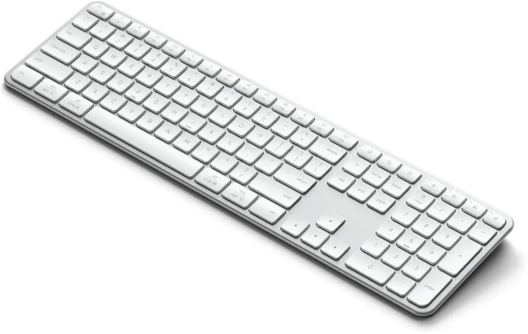 Satechi Slim EX3 ST-KEX3S-EN Draadloos Toetsenbord - Bluetooth 5.3 - Grijs