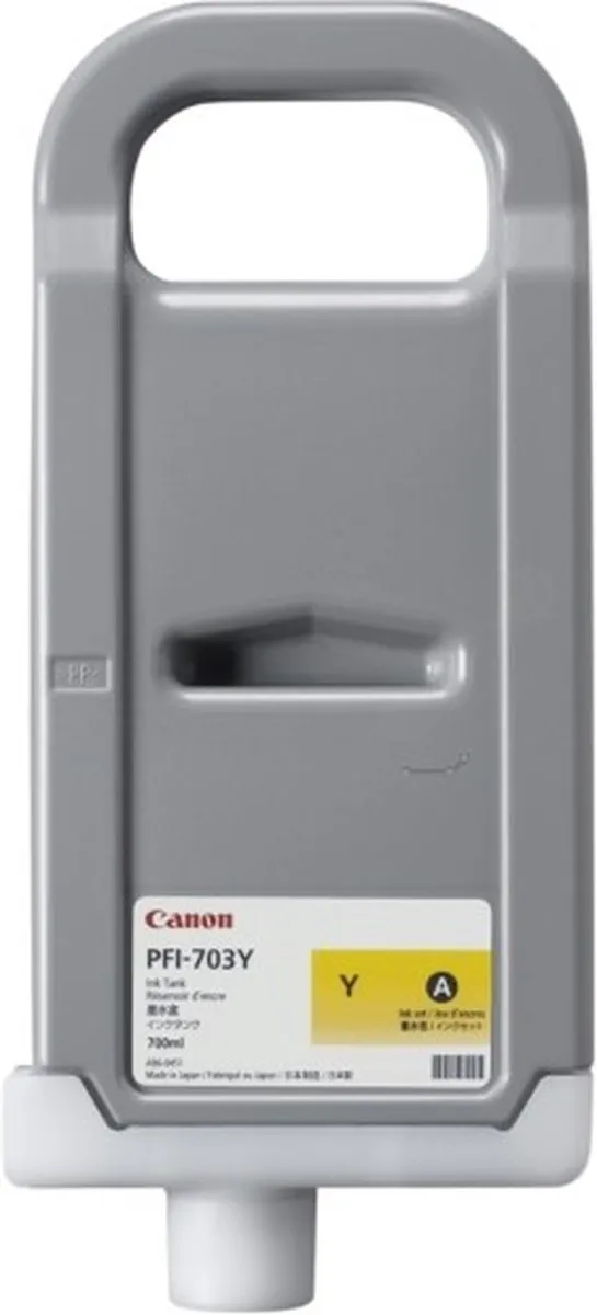 Canon PFI-703Y - Inktcartridge / Geel