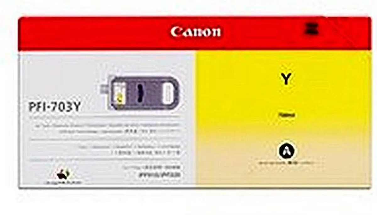 Canon PFI-703Y - Inktcartridge / Geel