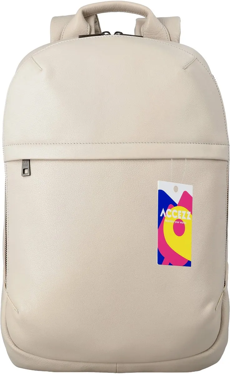 Accezz Laptoprugzak tot 16 inch - 15L - Beige