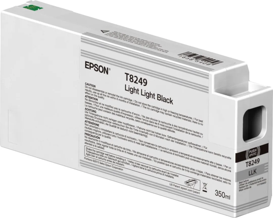 Epson C13T824900 Inktcartridge Grijs 350ml