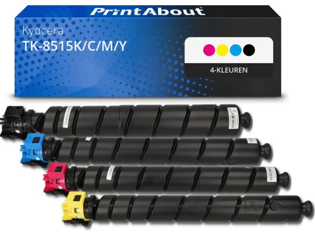 PrintAbout Toner TK-8515K/C/M/Y 4-kleuren Voordeelbundel