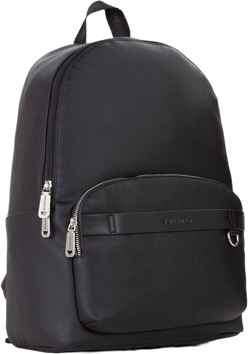 Valentino Landon Backpack VBS9DB01 - 13 inch - 11 Vakken - Zwart