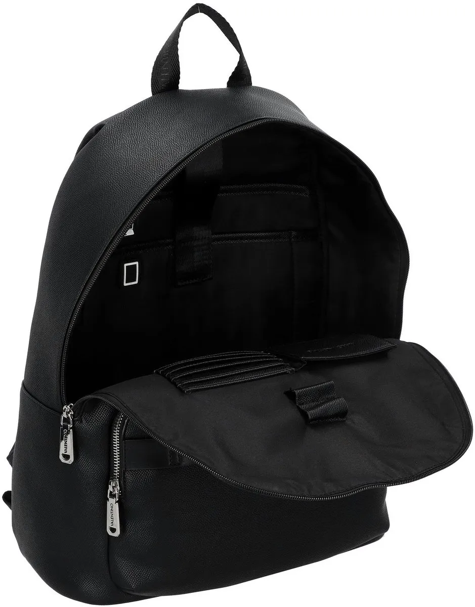 Valentino Landon Backpack VBS9DB01 - 13 inch - 11 Vakken - Zwart