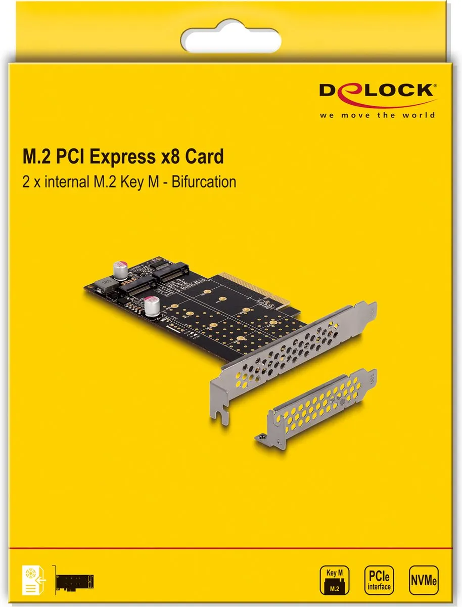 Delock 89837 M.2 Interfacekaart - Intern