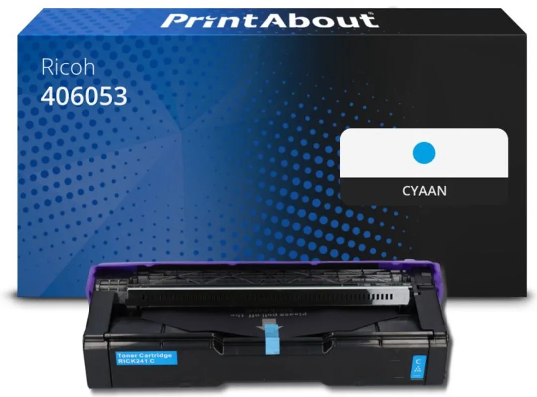 PrintAbout Ricoh 406053-PA Toner Cyaan