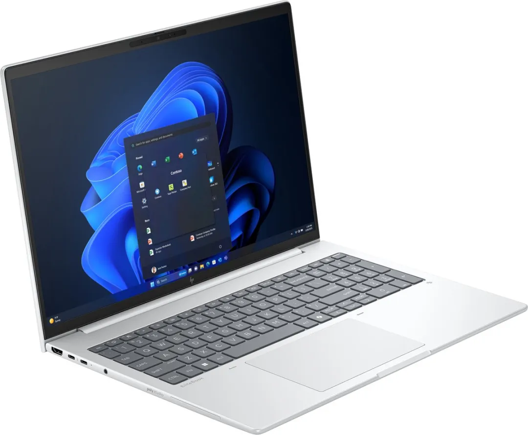 HP EliteBook 8 G1i Next Gen AI Wolf Pro Security Edition - 16" WUXGA - 16GB/512GB - Zilver - afbeelding 6 van 6