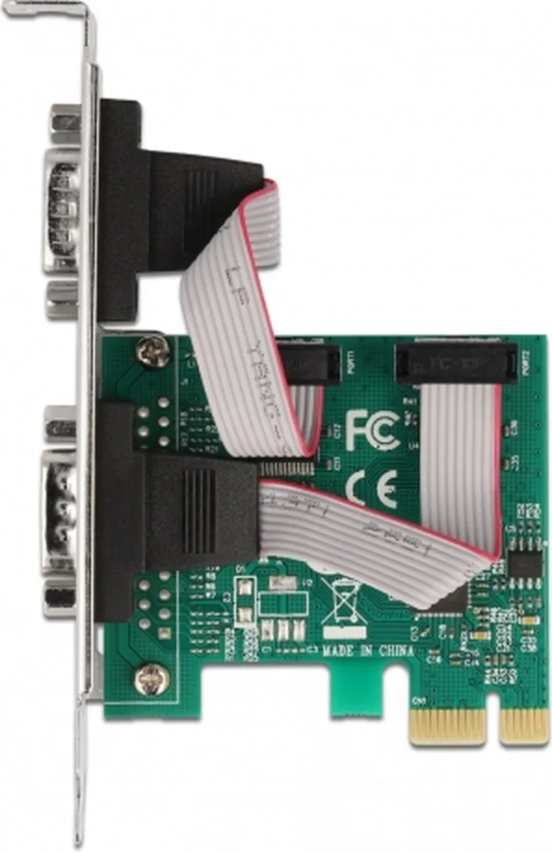 Delock PCI Express-kaart 2x RS-232 - 90046