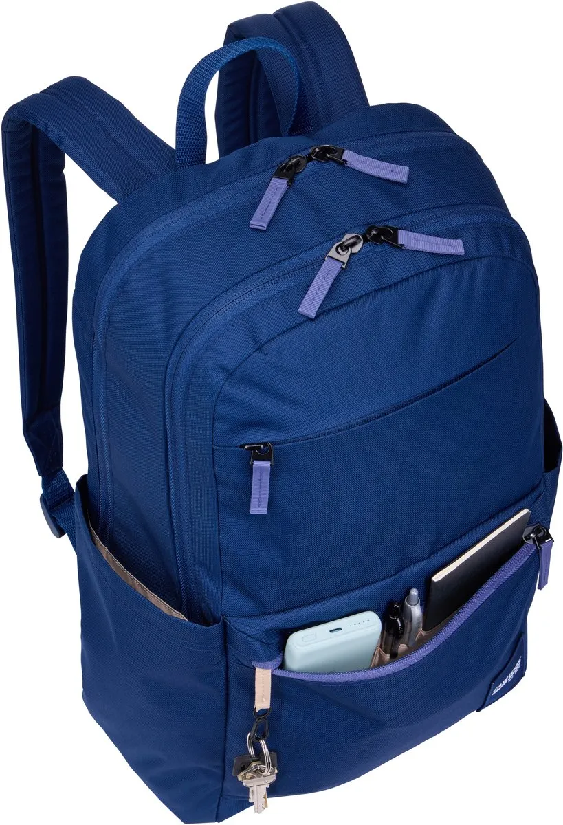 Case Logic Campus Uplink Recycled Backpack 26L - 15.6" - Marineblauw