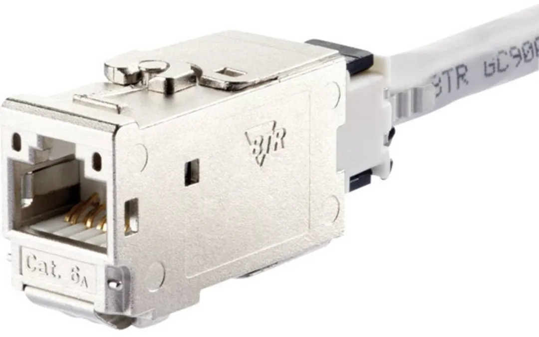 Metz Connect 130910-I RJ45-inbouwmodule CAT 6A - 1 Stuk