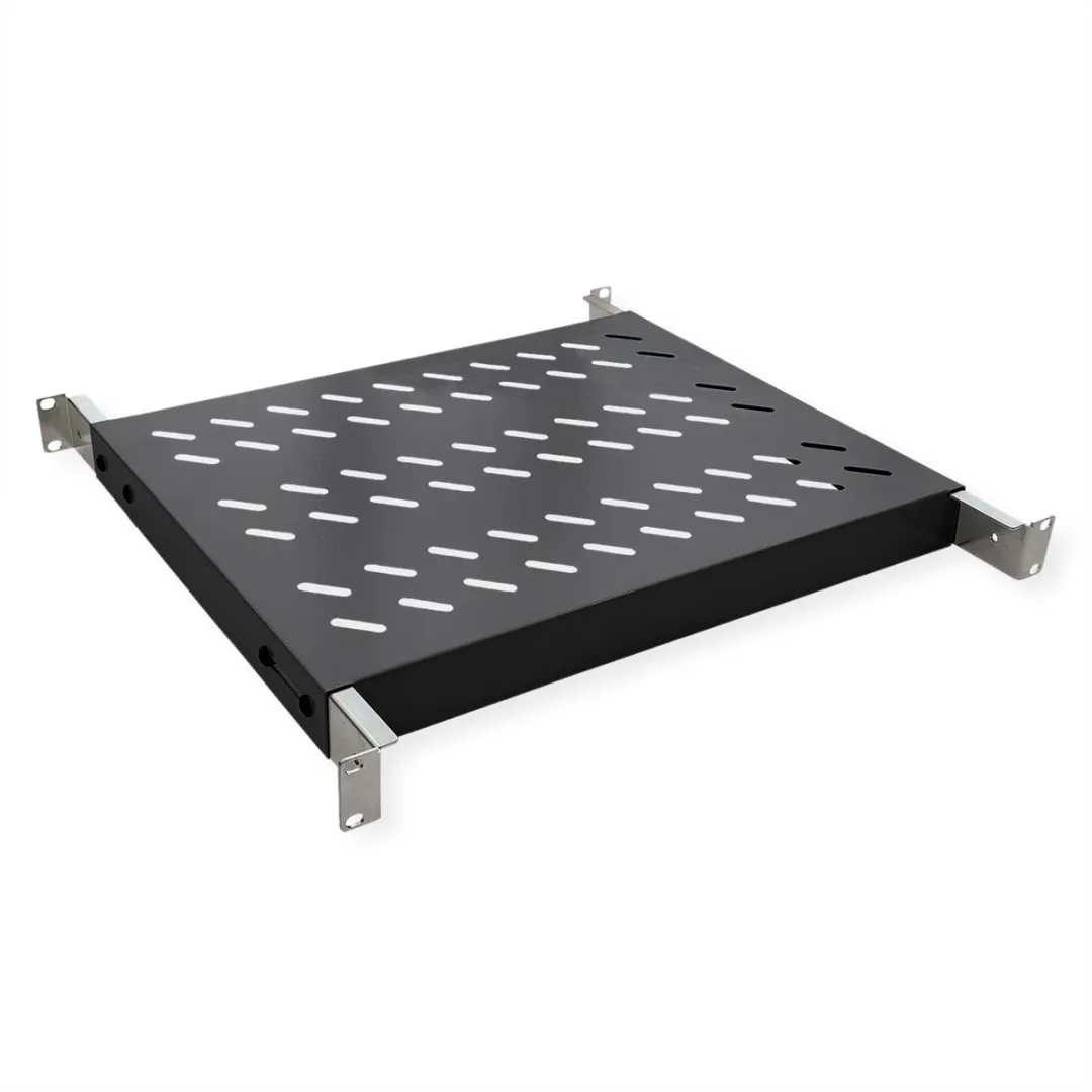 Value 19" Plank 1HE Variabele Diepte 440x700mm - 50kg - afbeelding 2 van 6