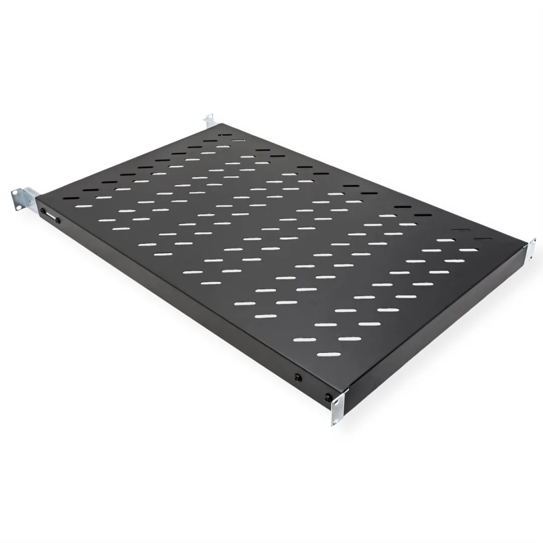 Value 19" Plank 1HE Variabele Diepte 440x700mm - 50kg - afbeelding 4 van 6