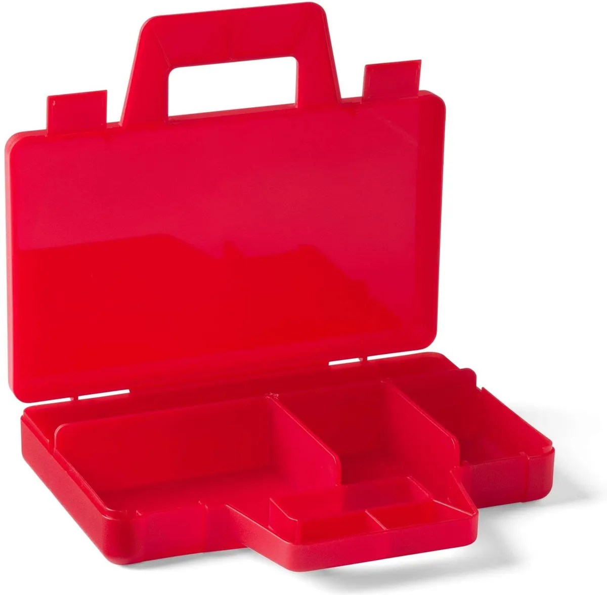 LEGO Sorteerkoffer To Go - Polypropyleen - Rood