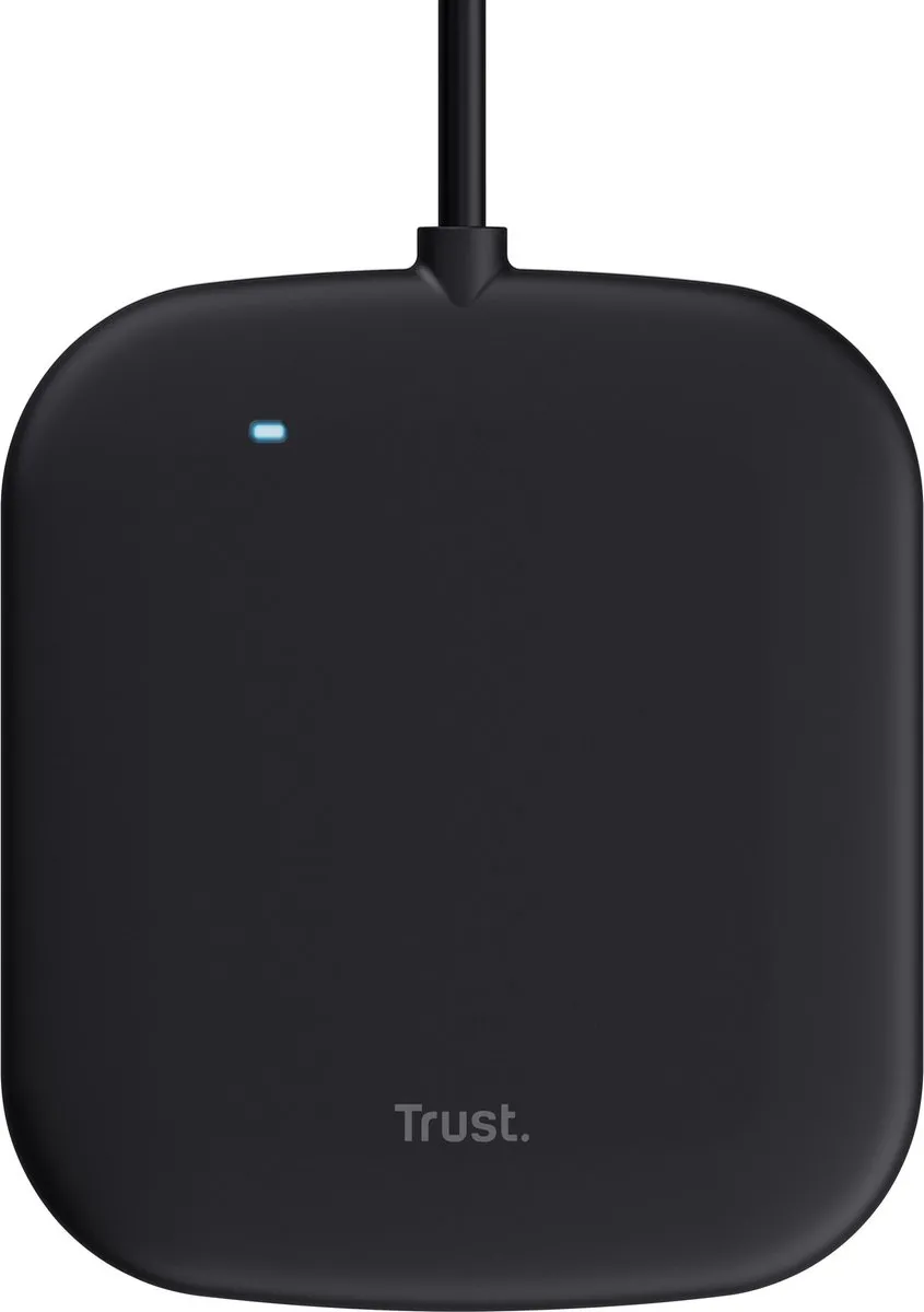 Trust Ceto NFC Smartcardlezer - Gerecycled - Zwart