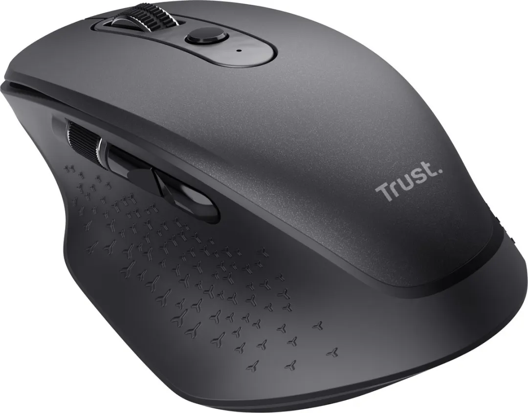 Trust OZAA 23812 Draadloze Muis - 7 Knoppen - Zwart - afbeelding 5 van 6