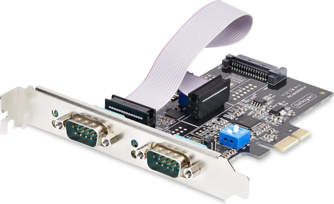 Startech 2S232422485-PC-CARD PCIe Seriële Adapter
