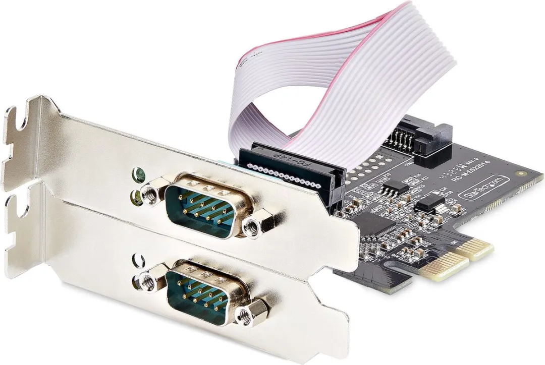 Startech 2S232422485-PC-CARD PCIe Seriële Adapter - Quad RS232/RS422/RS485