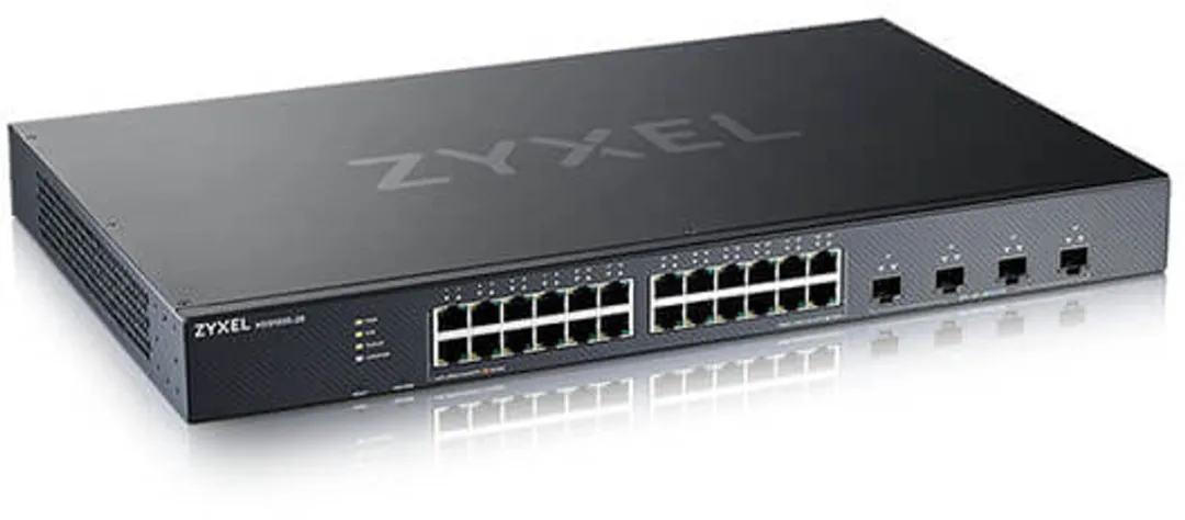 Zyxel XGS1935-28 Schakelaar - 24x Ethernet 4x SFP 128Gbps - Zwart - afbeelding 3 van 5