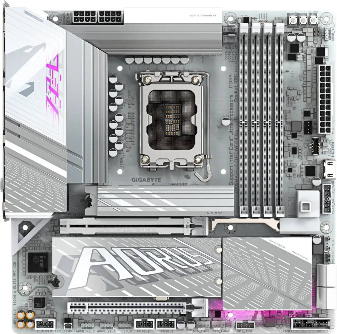 Gigabyte Z890M Aorus Elite WiFi7 ATX - Moederbord