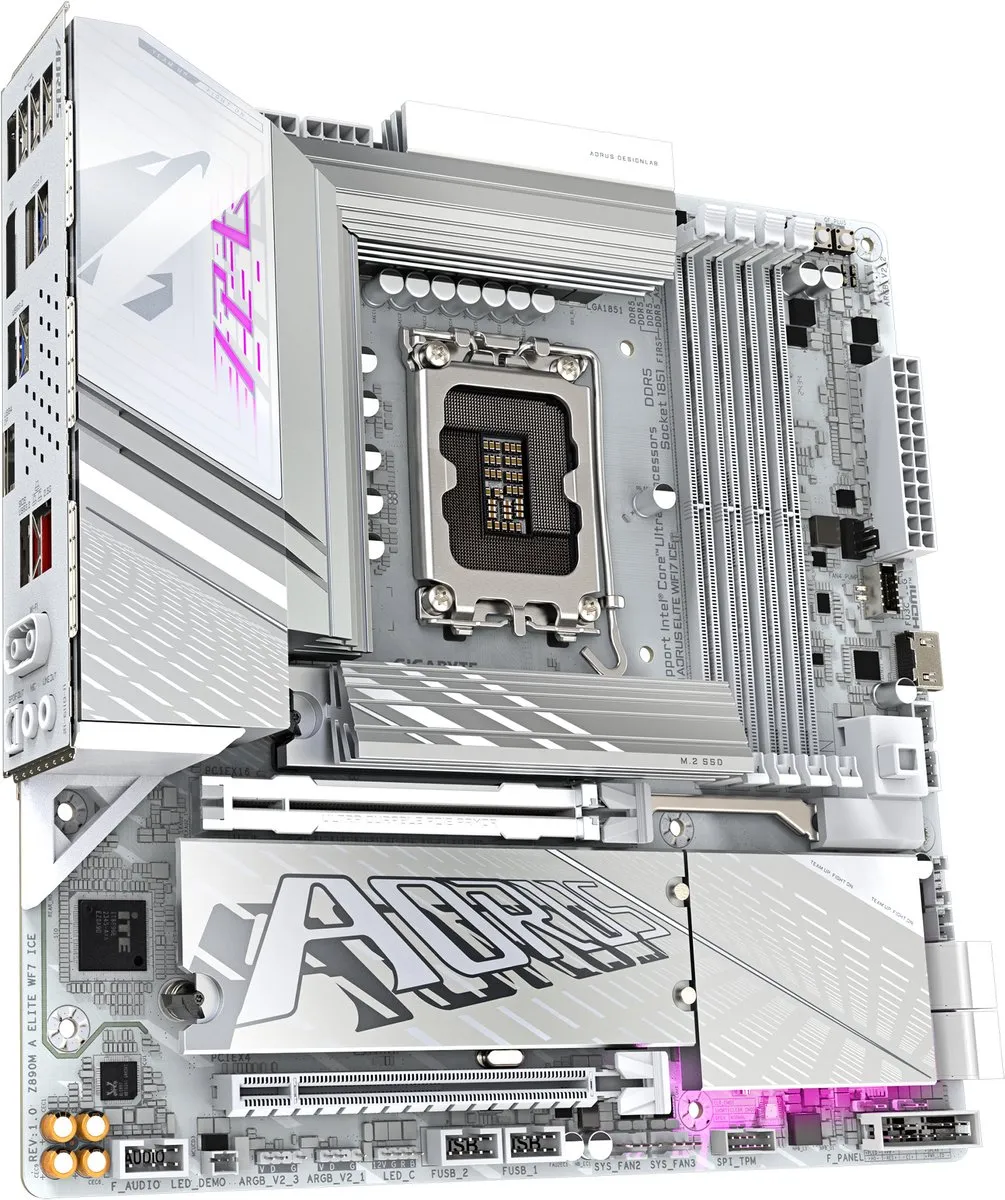 Gigabyte Z890M Aorus Elite WiFi7 ATX - Moederbord
