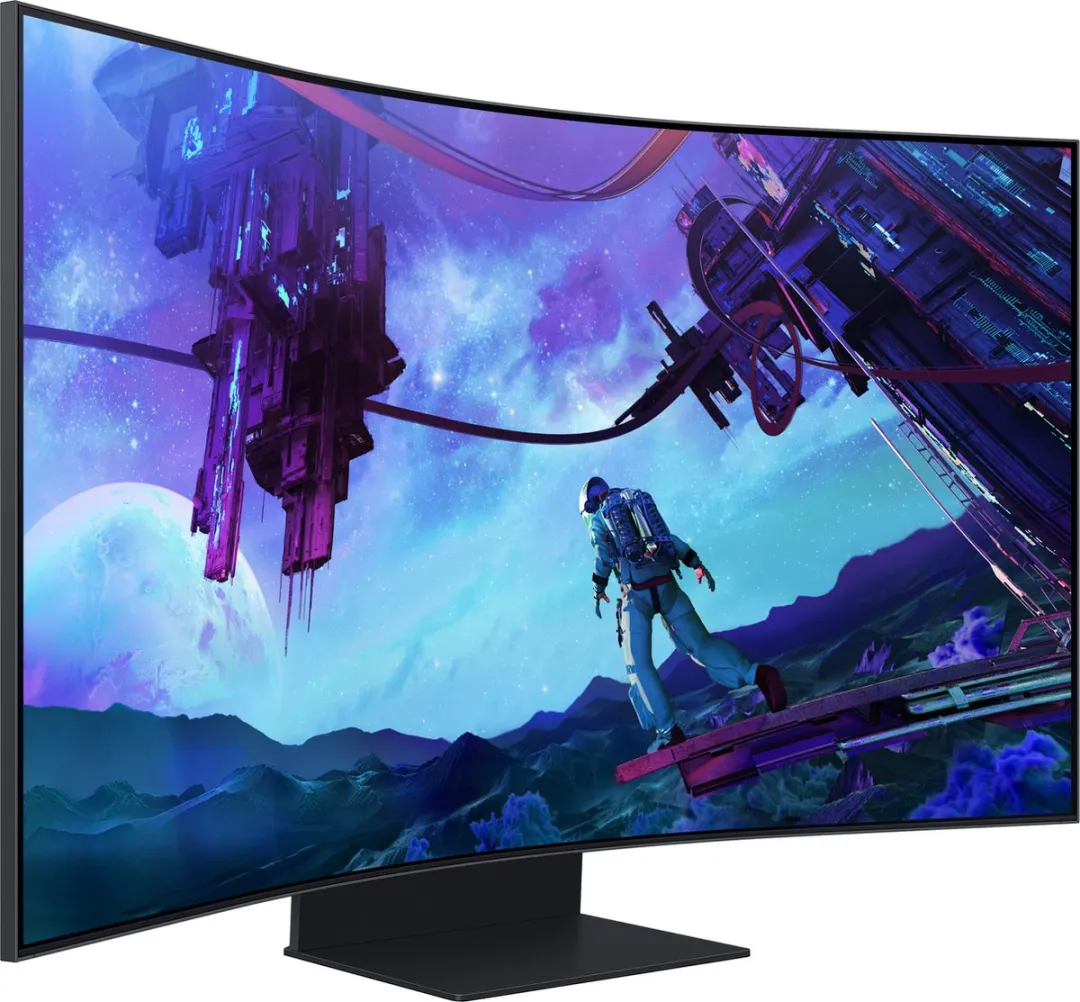 Samsung Odyssey Ark S55CG970NU Curved QLED 4K Monitor - 138cm/55" 165Hz