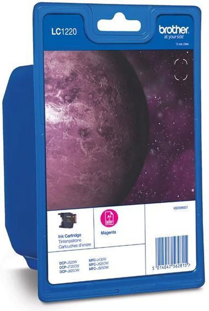 Brother LC1220MBP Inktcartridge - Magenta - 300 pagina's