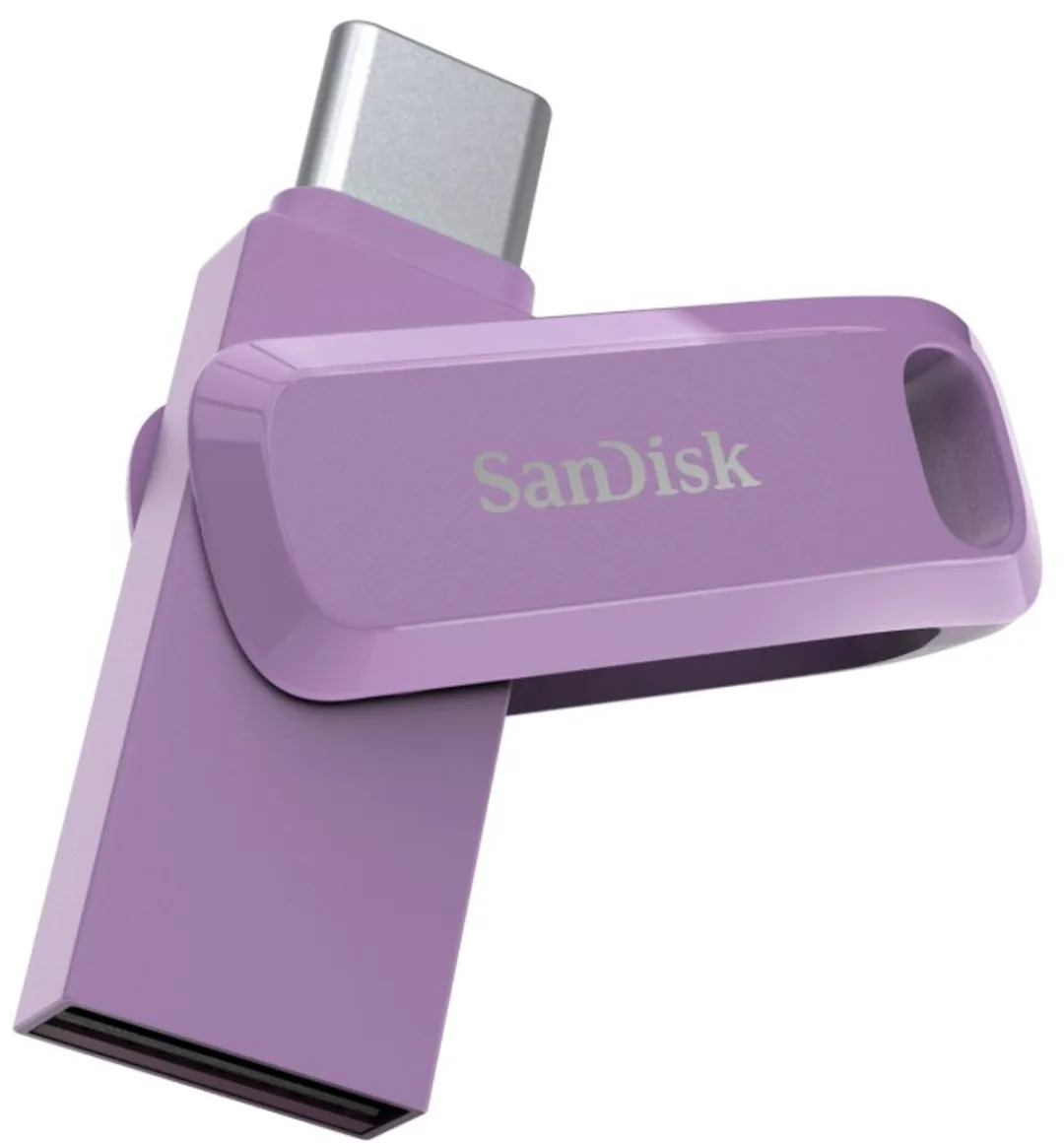 SanDisk Ultra Dual Drive Go SDDDC3-128G-G46L USB-stick 128GB - Lavendel