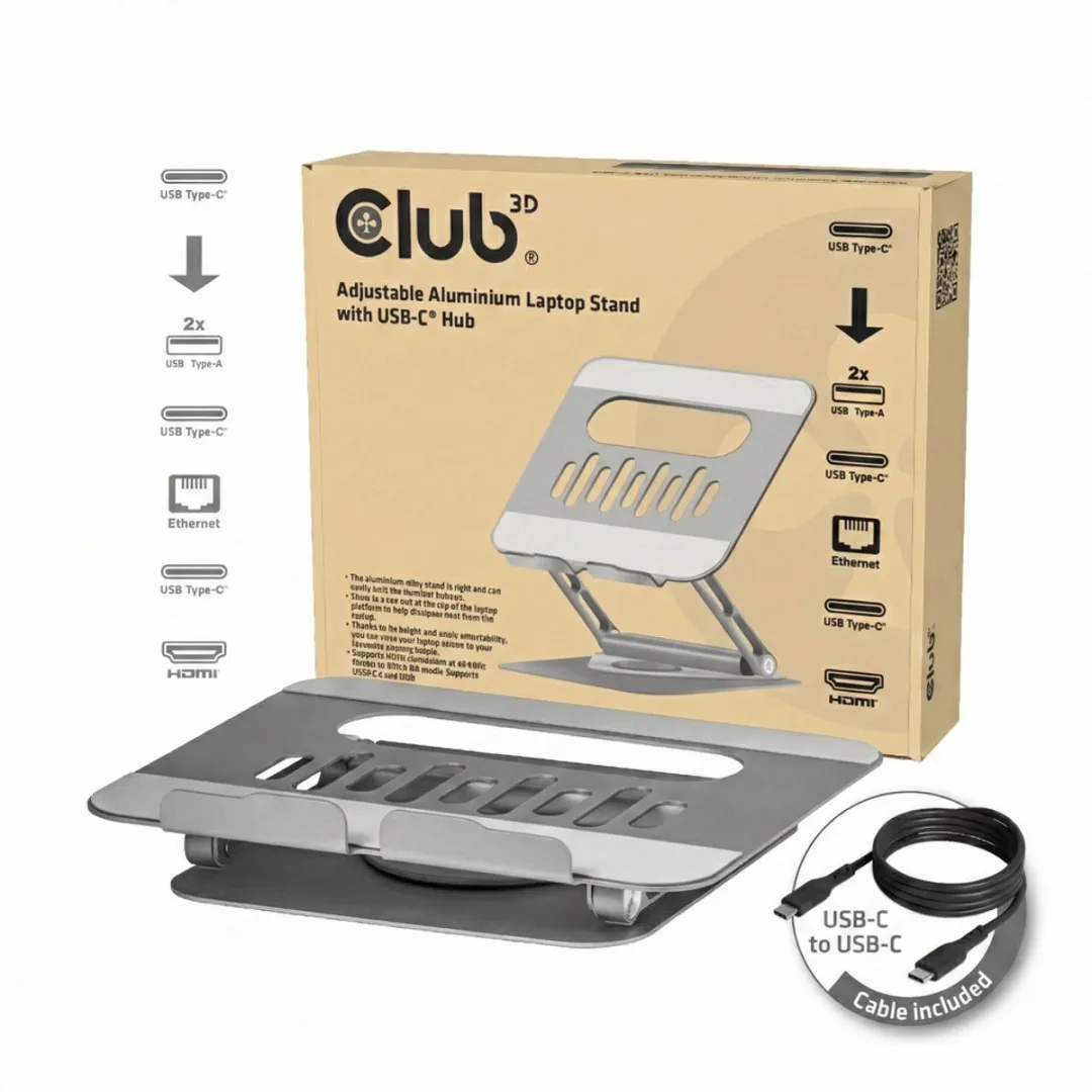 Club3D CSV-2554 Laptopstandaard