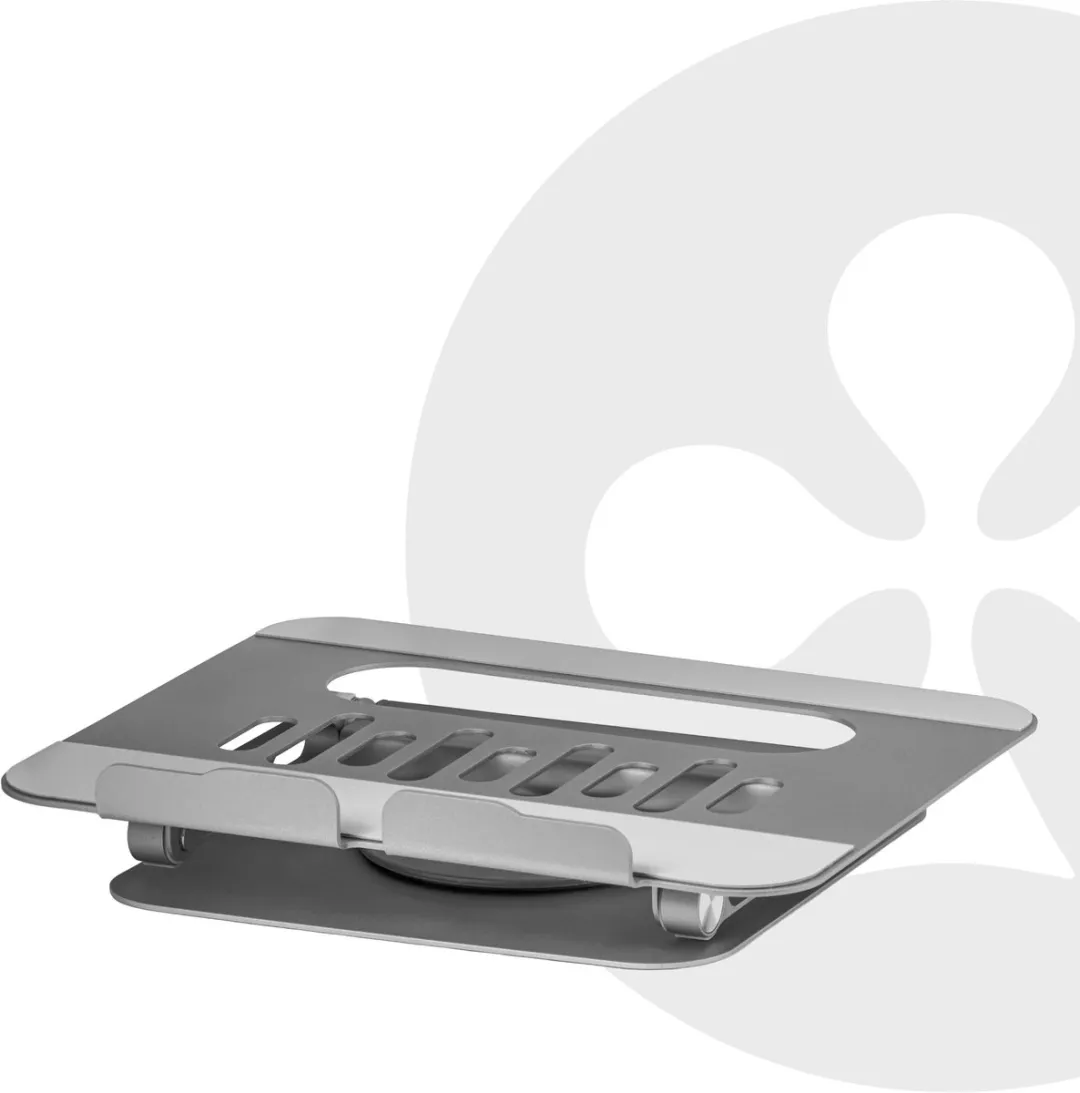 Club3D CSV-2554 Laptopstandaard - Aluminium - 100W USB-C - Grijs