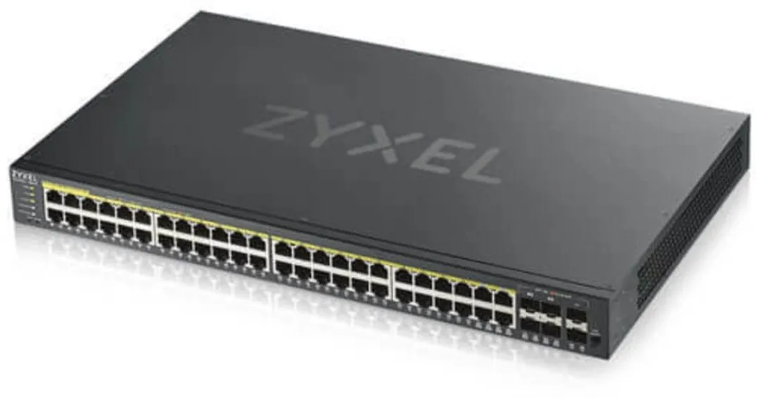 Zyxel GS1920-48HP Smart Managed PoE+ Switch 48x PoE 100Gbps