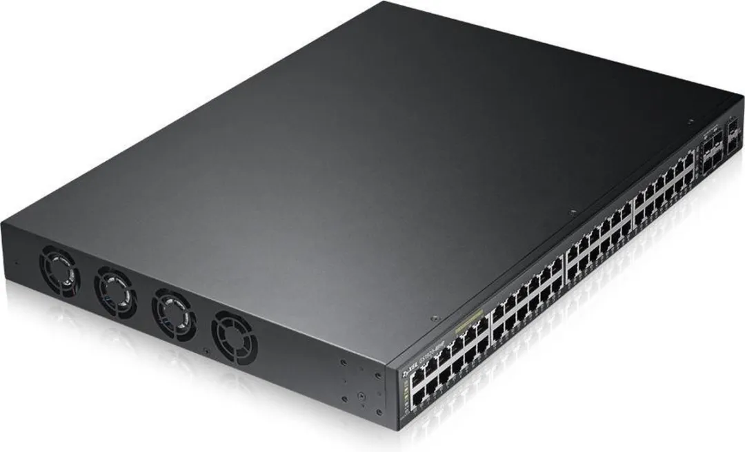 Zyxel GS1920-48HP Smart Managed PoE+ Switch 48x PoE 100Gbps - Wit - afbeelding 6 van 6