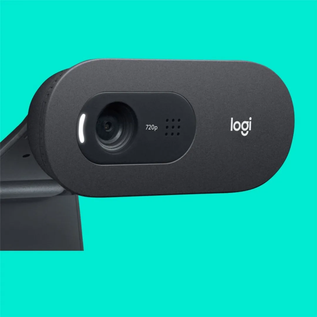Logitech C505 HD Webcam - Zwart